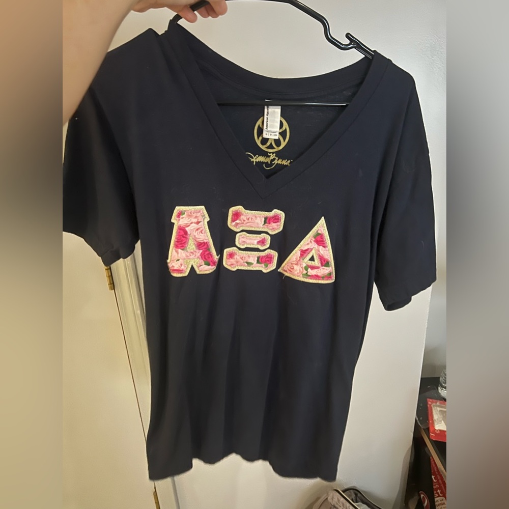 Alpha Xi Delta tshirt Navy